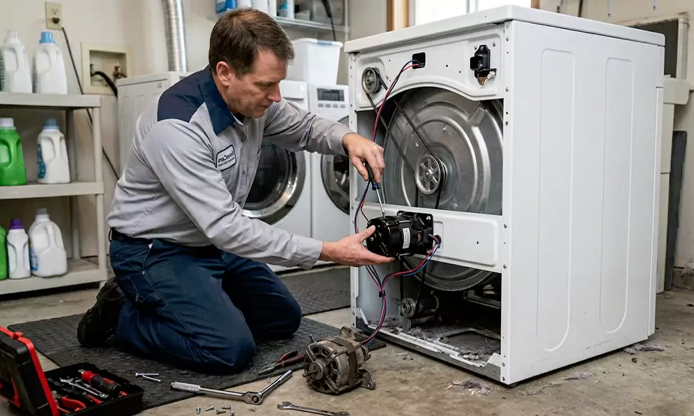 Dryer Motor Replacement in Everett, MA