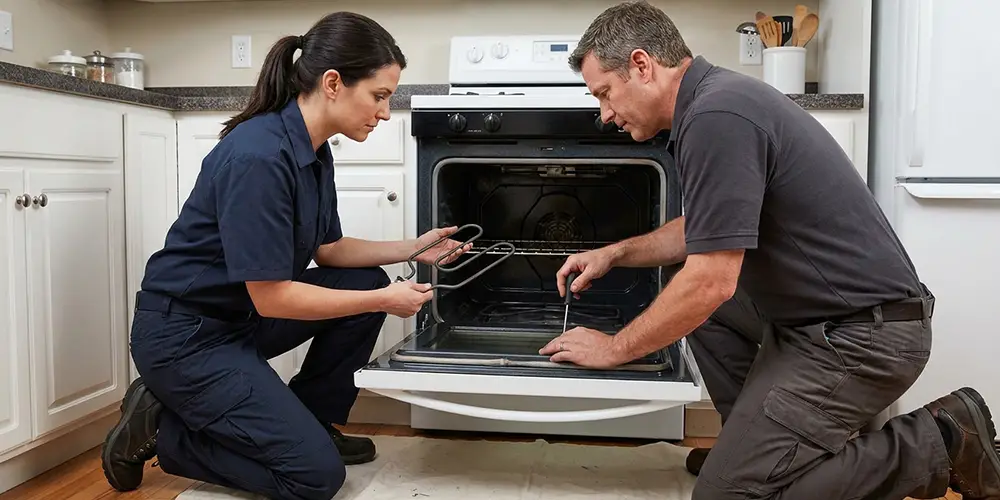 Oven Heating Element Replacement in Everett, MA