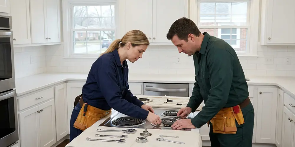 Stove Burner Replacement in Everett, MA