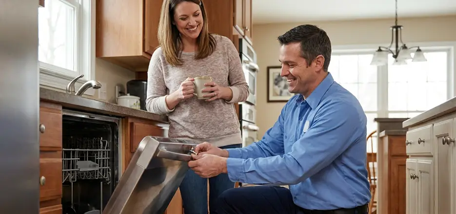 Dishwasher Latch Handle Replacement in Everett