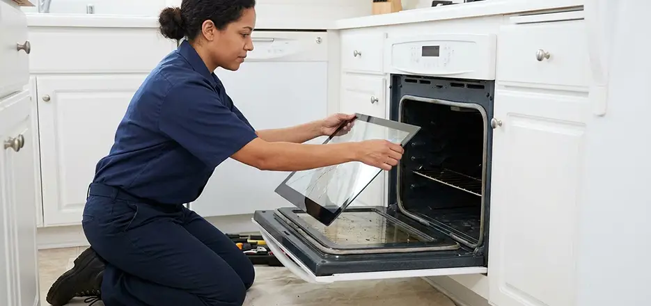 Range Oven Door Glass Replacement in Everett