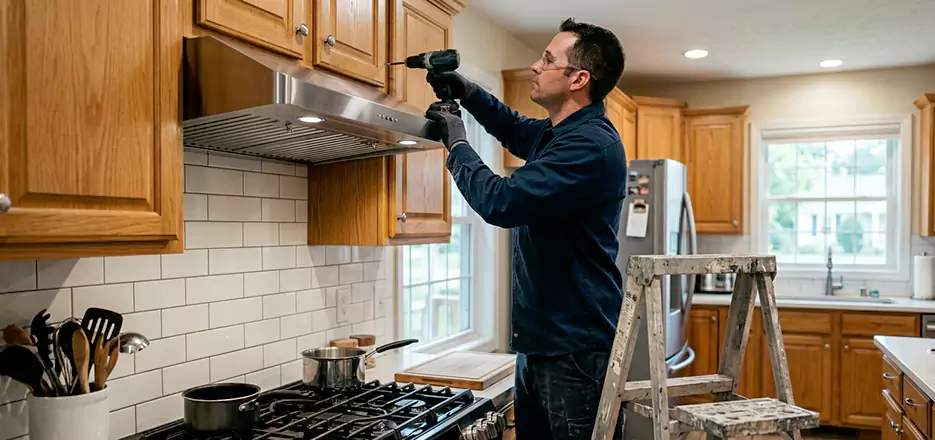 Wood Range Hood Installation Everett