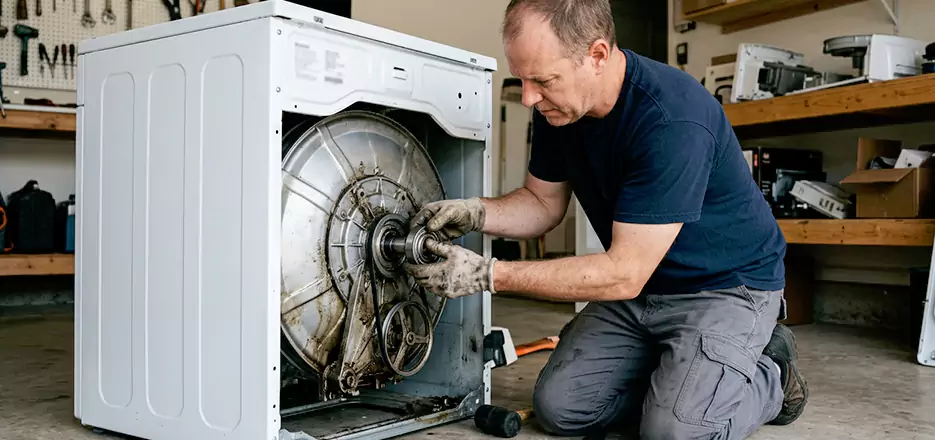 Washer Tub Bearing Replacement in Everett